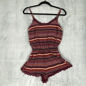 Forever 21 Romper Small Aztec Print